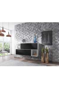 Cama ROCO14 BI/BI/CZ skřínka do obývacího pokoje Kombinace úložišť Obrázok pre Cama ROCO14 BI/BI/CZ skřínka do obývacího pokoje Kombinace úložišť