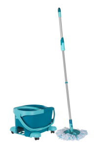 LEIFHEIT Clean Twist Mop Ergo mobile mopovací sada/kbelík Jedna nádržka Modrá Obrázok pre LEIFHEIT Clean Twist Mop Ergo mobile mopovací sada/kbelík Jedna nádržka Modrá