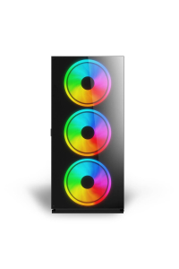SAVIO PC skříně Prime X1 ARGB Glass Černá Obrázok pre SAVIO PC skříně Prime X1 ARGB Glass Černá