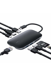 AUKEY CB-C71 dokovací stanice/replikátor portů Černá Obrázok pre AUKEY CB-C71 dokovací stanice/replikátor portů Černá