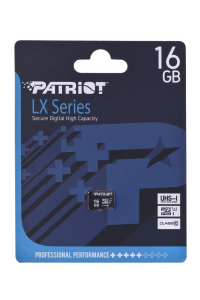Patriot Memory PSF16GMDC10 paměťová karta 16 GB MicroSDHC UHS-I Třída 10 Obrázok pre Patriot Memory PSF16GMDC10 paměťová karta 16 GB MicroSDHC UHS-I Třída 10