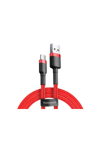Obrázok pre Kabel USB-C Baseus Cafule 2A 2m (červený)