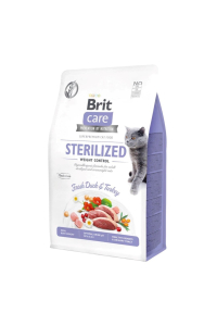 BRIT Care Sterilized Weight Control - suché krmivo pro kočky - 7 kg Obrázok pre BRIT Care Sterilized Weight Control - suché krmivo pro kočky - 7 kg
