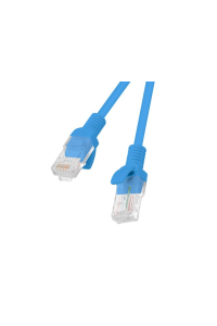 Obrázok pre Lanberg Patchcord RJ45, Kat. 5e, UTP, 1m, modrá
