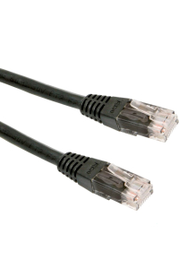 Gembird PP12-3M/BK síťový kabel Černá Cat5e U/UTP (UTP) Obrázok pre Gembird PP12-3M/BK síťový kabel Černá Cat5e U/UTP (UTP)