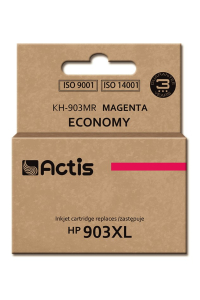 Obrázok pre Actis Inkoust KH-903MR (náhrada za HP 903XL T6M07AE; standardní; 12 ml; červený) - nový čip