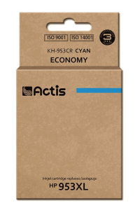 Obrázok pre Actis KH-953CR Inkoust (náhrada za HP 953XL F6U16AE; prémiový; 25 ml; modrý)