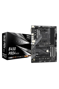 Asrock B450 Pro4 R2.0 Socket AM4 ATX AMD B450 Obrázok pre Asrock B450 Pro4 R2.0 Socket AM4 ATX AMD B450
