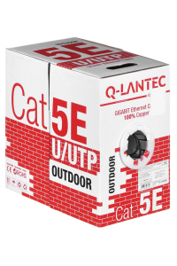 Q-LANTEC KIU5OUTS305Q síťový kabel 305 m Cat5e U/UTP (UTP) černý Obrázok pre Q-LANTEC KIU5OUTS305Q síťový kabel 305 m Cat5e U/UTP (UTP) černý