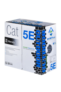 Obrázok pre A-LAN KIU5OUTS305 síťový kabel Černá 305 m Cat5e U/UTP (UTP)