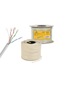 Obrázok pre Gembird CAT5e UTP LAN kabel (CCA), pevný, 100m, šedý
