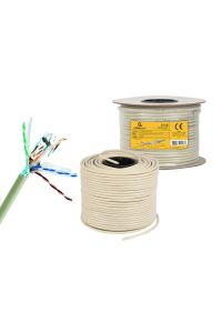 Obrázok pre Gembird CAT6 FTP 100m síťový kabel Šedá F/UTP (FTP)