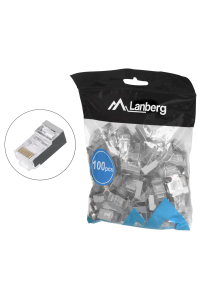 Obrázok pre Lanberg PLS-5000EZ kabelový konektor RJ-45 Šedá