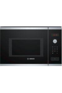 Bosch Serie 4 BFL553MS0 mikrovlnná trouba Vestavěné Kombinovaná mikrovlnná trouba 25 l 900 W Černá, Nerezová ocel Obrázok pre Bosch Serie 4 BFL553MS0 mikrovlnná trouba Vestavěné Kombinovaná mikrovlnná trouba 25 l 900 W Černá, Nerezová ocel