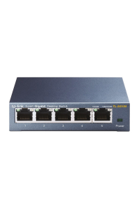 Obrázok pre TP-Link TL-SG105 Nespravované Gigabit Ethernet (10/100/1000) Černá