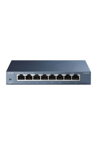 Obrázok pre TP-Link TL-SG108 Nespravované Gigabit Ethernet (10/100/1000) Černá