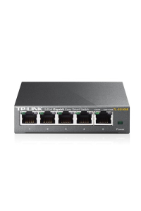 Obrázok pre TP-Link TL-SG105E Řízený L2 Gigabit Ethernet (10/100/1000) Černá