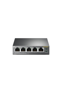 TP-Link TL-SG1005P Nespravované Gigabit Ethernet (10/100/1000) Podpora napájení po Ethernetu (PoE) Černá Obrázok pre TP-Link TL-SG1005P Nespravované Gigabit Ethernet (10/100/1000) Podpora napájení po Ethernetu (PoE) Černá