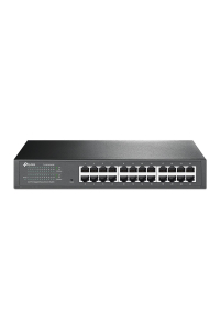 TP-Link TL-SG1024DE Řízený L2 Gigabit Ethernet (10/100/1000) 1U Černá Obrázok pre TP-Link TL-SG1024DE Řízený L2 Gigabit Ethernet (10/100/1000) 1U Černá