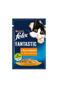 Obrázok pre FELIX Fantastic s kuřecím masem v želé - 85g