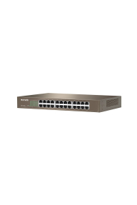 Tenda TEF1024D síťový přepínač Nespravované Fast Ethernet (10/100) Béžová Obrázok pre Tenda TEF1024D síťový přepínač Nespravované Fast Ethernet (10/100) Béžová