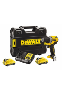 DEWALT DCD701D2-QW Akumulátorová vrtačka 2x 12V 2Ah XR TSTAK Černá, Žlutá Obrázok pre DEWALT DCD701D2-QW Akumulátorová vrtačka 2x 12V 2Ah XR TSTAK Černá, Žlutá