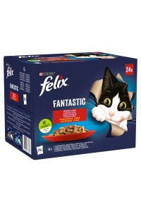Obrázok pre Felix Fantastic venkovské příchutě v želé - 24x 85g