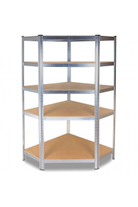 Kovový rohový regál GC9030 30 cm Obrázok pre Kovový rohový regál GC9030 30 cm