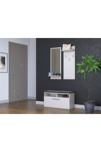 Topeshop GAR RIVA BIEL vstupní skříň Obrázok pre Topeshop GAR RIVA BIEL vstupní skříň