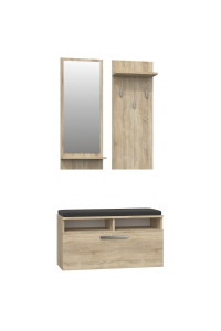 Topeshop GAR RIVA SONOMA vstupní skříň Obrázok pre Topeshop GAR RIVA SONOMA vstupní skříň