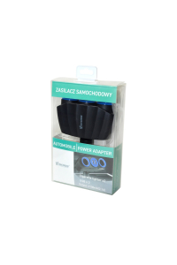 Vakoss TP-3268K 2xUSB rozbočovač zapalovače cigaret Obrázok pre Vakoss TP-3268K 2xUSB rozbočovač zapalovače cigaret