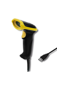 Obrázok pre Qoltec 50867 Laserová čtečka 1D | 2D | USB | Černá