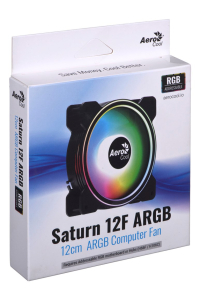 Obrázok pre Ventilátor AEROCOOL PGS SATURN 12F ARGB 6P (120 mm)