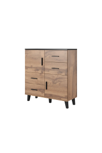 Obrázok pre Cama KOMODA LOTTA 110 2D4S WOT+B skřínka do obývacího pokoje 2 dveře/dveří
