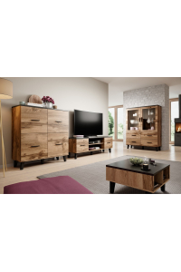 Cama LOTTA SET 1 WOT+B skřínka do obývacího pokoje Kombinace úložišť Obrázok pre Cama LOTTA SET 1 WOT+B skřínka do obývacího pokoje Kombinace úložišť