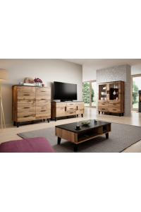 Cama LOTTA SET 2 WOT+B skřínka do obývacího pokoje Kombinace úložišť Obrázok pre Cama LOTTA SET 2 WOT+B skřínka do obývacího pokoje Kombinace úložišť