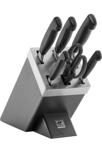 Obrázok pre ZWILLING FOUR STAR 35148-507-0 sada kuchyňských příborů/nožů ve stojanu 7 kusů Šedá