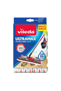 Obrázok pre Vileda 167720 příslušenství pro mytí podlah Mopovací podložky Červená, Bílá