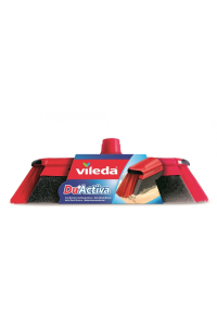 Obrázok pre Vileda 151221 koště Vnitřní Měkké/tvrdé štětiny Polyethylentereftalát (PET), Guma Černá, Šedá, Červená