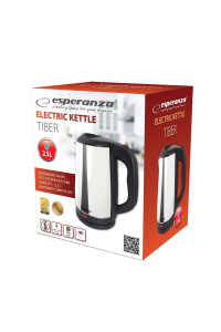 Obrázok pre Esperanza EKK036X elektrická konvice 2,5 L  2200 W Inox