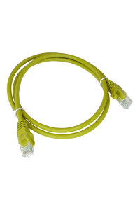 Alantec KKU5CZA1 síťový kabel Žlutá 0.25 m Cat5e U/UTP (UTP) Obrázok pre Alantec KKU5CZA1 síťový kabel Žlutá 0.25 m Cat5e U/UTP (UTP)