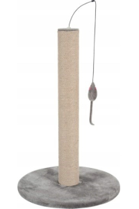 Obrázok pre Zolux Škrabadlo pro kočky s hračkou 63 cm - šedé