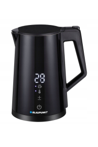 Obrázok pre Rychlovarná konvice Blaupunkt EKD601 s displejem, 1,7 l, 2200 W, černá