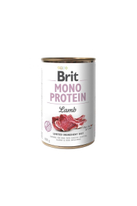 BRIT MONO PROTEIN Mokré krmivo pro psy Jehněčí 400 g Obrázok pre BRIT MONO PROTEIN Mokré krmivo pro psy Jehněčí 400 g