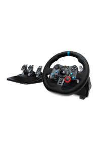 Logitech G G29 volant + pedály Playstation 3,PlayStation 4 analogový USB 2.0 černý Obrázok pre Logitech G G29 volant + pedály Playstation 3,PlayStation 4 analogový USB 2.0 černý