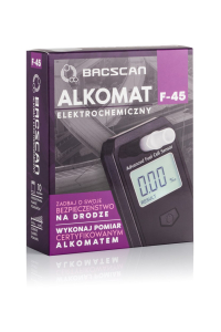 BACscan F-45 alkohol tester 0 - 4% Černá Obrázok pre BACscan F-45 alkohol tester 0 - 4% Černá