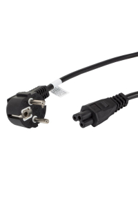 Obrázok pre Napájecí kabel notebooku Lanberg cee 7/7->c5 ca-c5ca-11cc-0018-bk