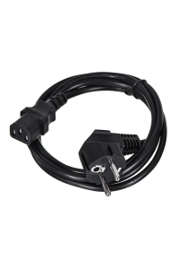 Obrázok pre Gembird PC-186 napájecí kabel Černá 1,8 m CEE7/4 C14 rozdvojovač