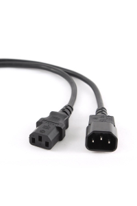 Gembird PC-189 napájecí kabel Černá C14 rozdvojovač Obrázok pre Gembird PC-189 napájecí kabel Černá C14 rozdvojovač