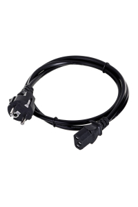 Savio CL-89 napájecí kabel Černá 1,2 m IEC C13 IEC Type E (3.4 mm, 3.1 mm) Obrázok pre Savio CL-89 napájecí kabel Černá 1,2 m IEC C13 IEC Type E (3.4 mm, 3.1 mm)